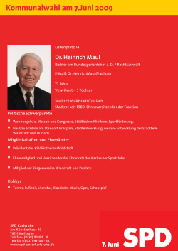 Dr. Heinrich Maul
