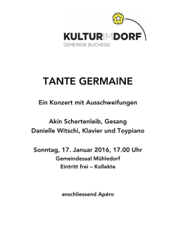 TANTE GERMAINE