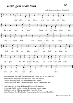 Heut geht es an Bord - Drunken Sailor Shantymen