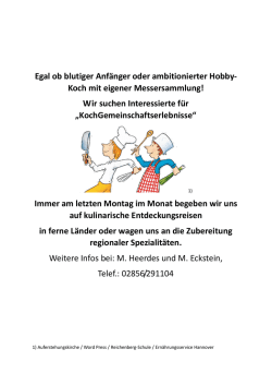 Egal ob blutiger Anf&auml;nger oder ambitionierter Hobby