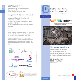 Institut f&uuml;r Kirche und Gesellschaft