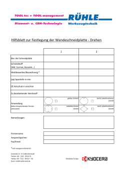 Hilfsblatt Kyocera