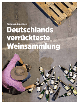 Deutschlands verrückteste Weinsammlung