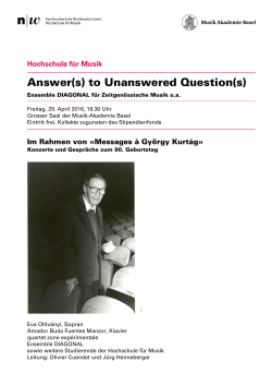 Answer(s) to Unanswered Question(s)