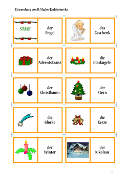 Domino-Weihnachten - Deutschkurs f&uuml;r Traiskirchen