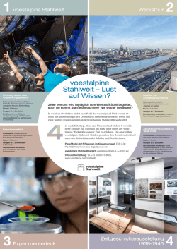 voestalpine Stahlwelt &ndash; Lust auf Wissen?
