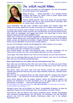 Du sollst nicht t&ouml;ten