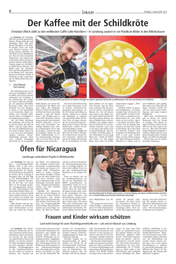 Der Kaffee mit der Schildkröte