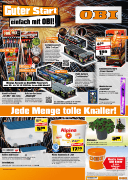 Jede Menge tolle Knaller!