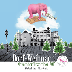 Dorf-Weihnacht - Altstadt Linz