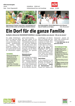 Ein Dorf f&uuml;r die ganze Familie