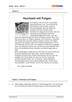 Hochzeit mit Folgen
