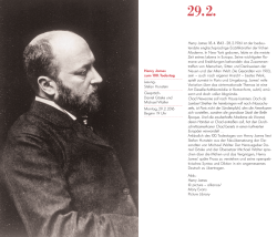 Henry James (15. 4.1843 - 28. 2.1916) ist der bedeu