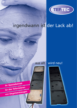 irgendwann ist der Lack ab!