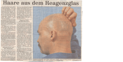 Haare aus dem Reagenzglas