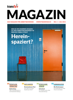 Herein- spaziert?