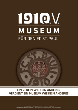 EIN VEREIN WIE KEIN ANDERER VERDIENT EIN MUSEUM WIE