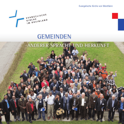 Handreichung Gemeinden anderer Sprache und Herkunft