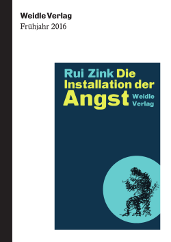 Frühjahr - Weidle Verlag