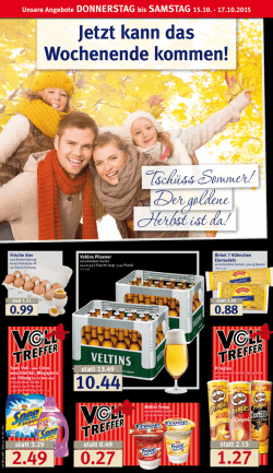 Herbst ist da! Tsch&uuml;ss Sommer! Der goldene