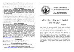 Ihr aber, f&uuml;r wen haltet ihr mich?&laquo;