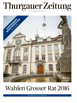 Wahlen Grosser Rat 2016