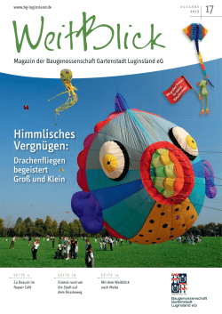Himmlisches Vergn&uuml;gen - Baugenossenschaft Gartenstadt Luginsland