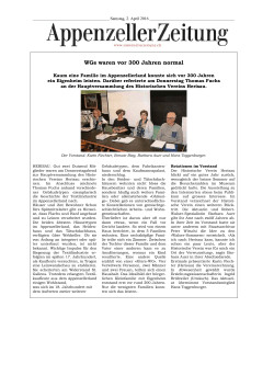 WGs waren vor 300 Jahren normal