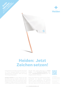Heiden: Jetzt Zeichen setzen!