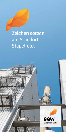 Zeichen setzen am Standort Stapelfeld.