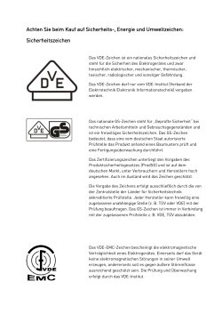Energie- und Umwelt-Sicherheitslabels (215 kB ) PDF