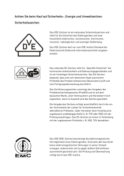 Energie- und Umwelt-Sicherheitslabels (215 kB ) PDF