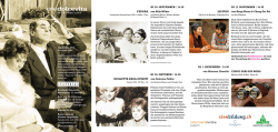 Di 29. SEPtEmBER | 14.30 von Billy Wilder FEDoRa Di 20. oktoBER