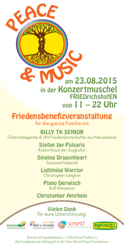peace & music - Friedrichshafen