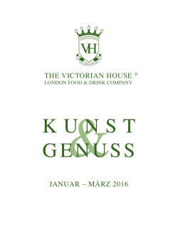 Kunst+Genuss The Victorian House 01