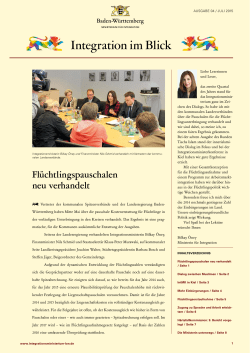 Integration im Blick - Ministerium f&uuml;r Integration