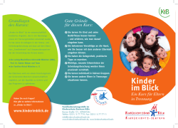 Kinder im Blick - Kinderschutzbund Köln