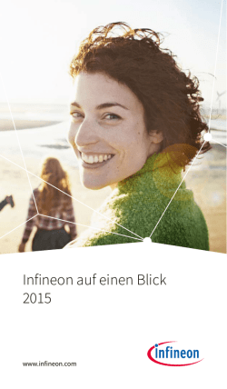 Infineon auf einen Blick Nov 27, 2015 | PDF