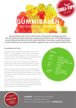 Gummib&auml;ren