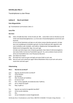 Filme - Hueber Verlag