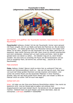 Feuerteufel in Sicht - Brandschutzerziehung Amrum