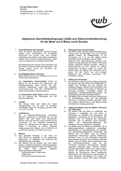 AGB - Energie Wasser Bern