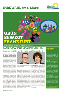 gr&uuml;n bewegt frankfurt