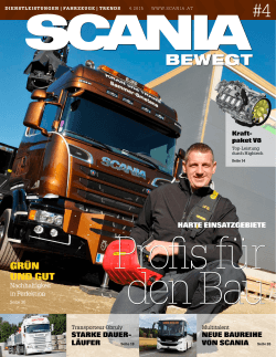 Scania Bewegt 4.2015 - Scania Österreich Ges.mbH