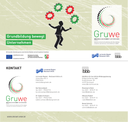 Grundbildung bewegt Unternehmen - bildung.koeln.de