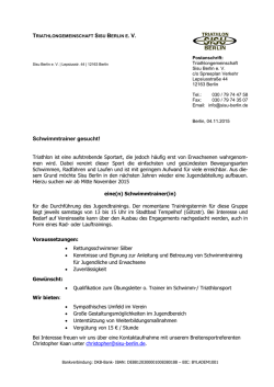 Jugendtrainer gesucht
