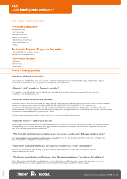 Jetzt PDF herunterladen - Das intelligente Zuhause