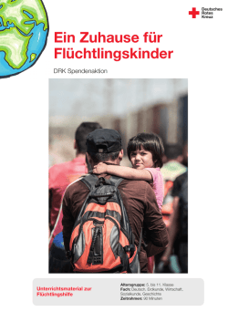 Ein Zuhause f&uuml;r Fl&uuml;chtlingskinder