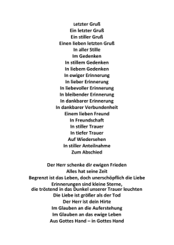 Einige Schleifentexte finden Sie hier.