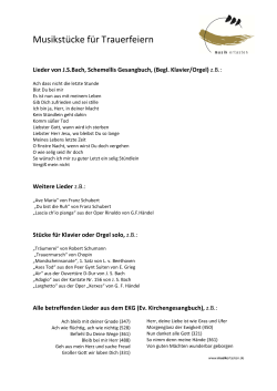 Repertoireliste als PDF zum